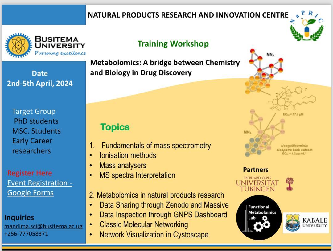 Metabolomics Training Workshop